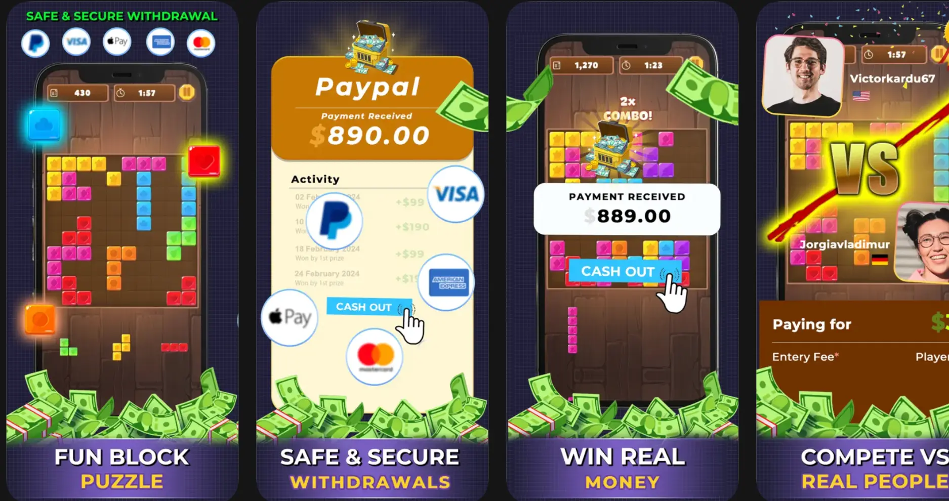 Block Puzzle Win Real Money cover art