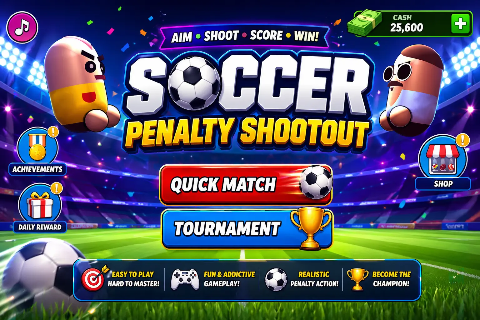 Soccer Penalty Shootout game cover art